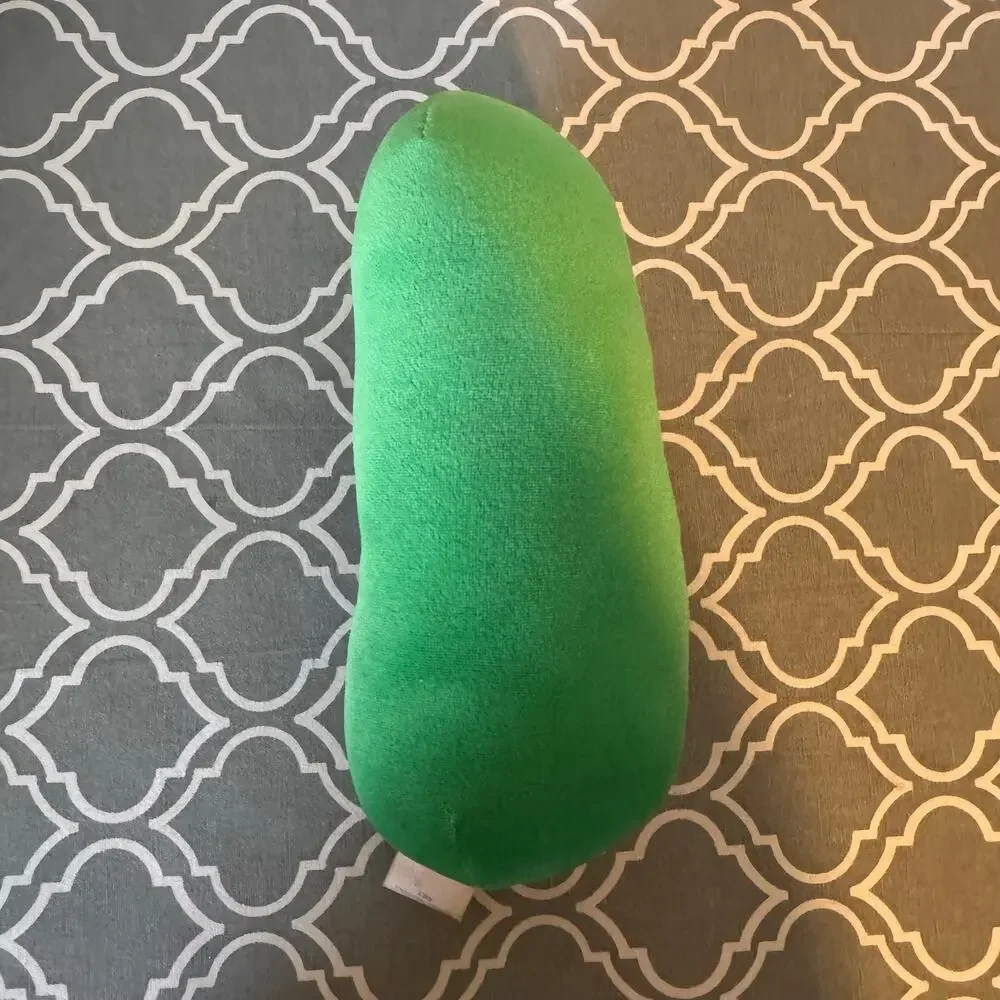 VTG Fisher Price Veggie Tales Larry The Cucumber 1999 Plush Toy 9